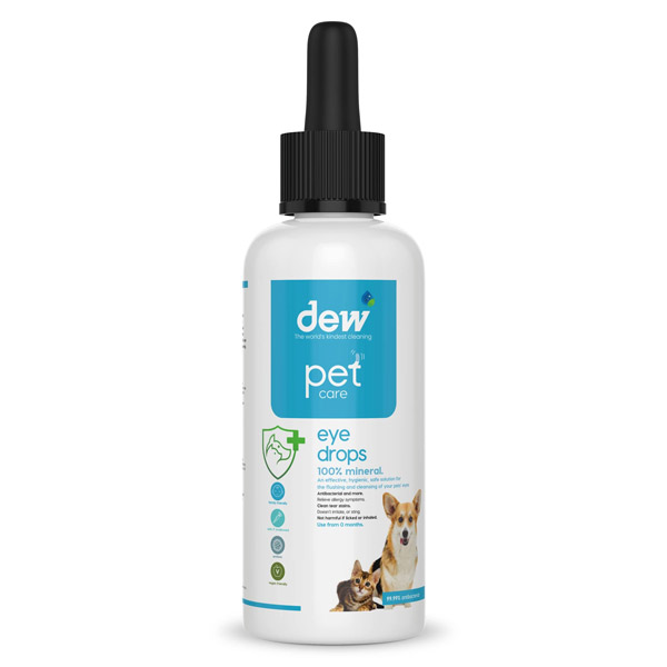 Dew Natural Eye Drops for Pets 65ml