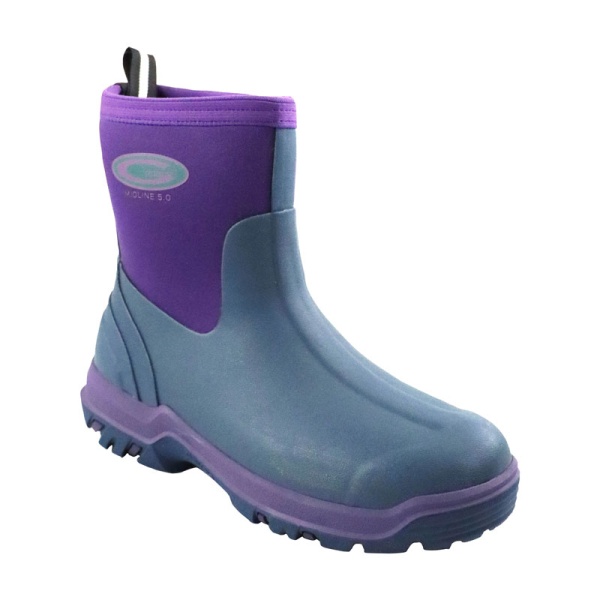 Grubs Midline 5.0 Waterproof Dog Walking Ankle Wellies (Violet)