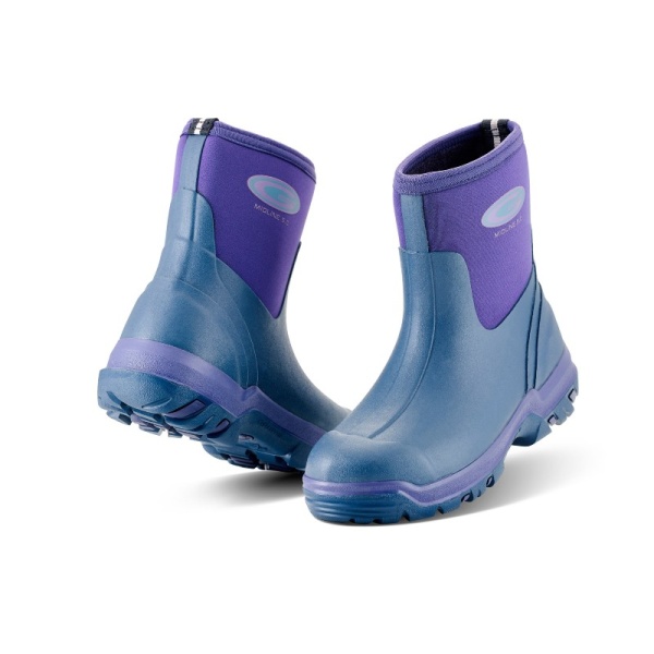 Grubs Midline 5.0 Waterproof Dog Walking Ankle Wellies (Violet)