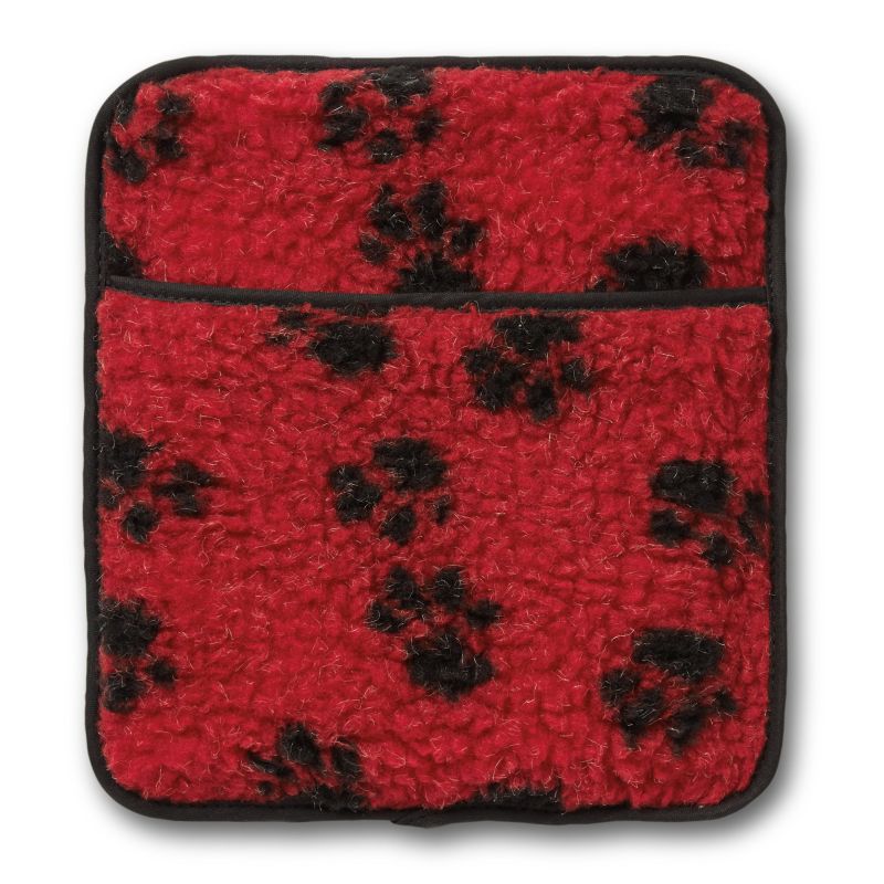 Hotties Red Paw Print Microwaveable Pet Warmer